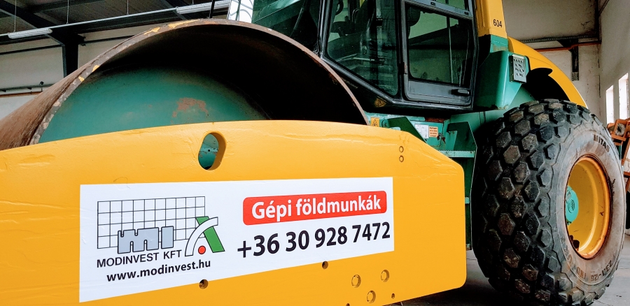 Gépiföldmunka és földmunkagép bérbeadás