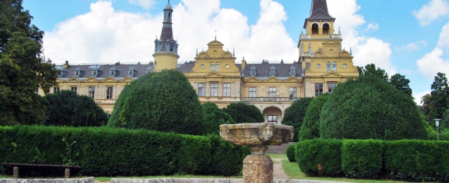 A szabadkígyósi Wenckheim-kastély a felújítás előtt